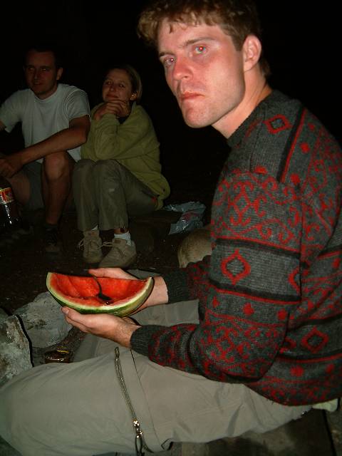 foto č. 038 - Tomášovo melounové bowle. Stačilo troška ginu...
