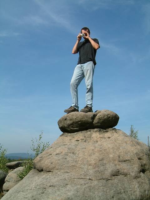 foto č. 016 - Když člověk příliš často leze po skalách...
