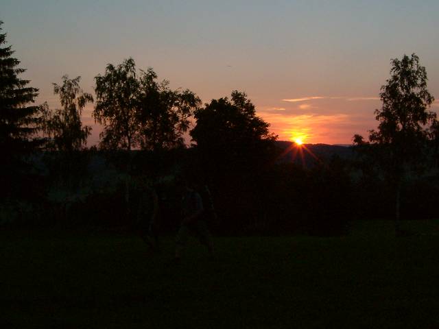 foto č. 006 - Západ slunce na Dehetníku. 