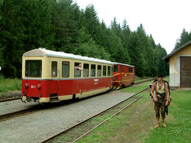 foto č. 009 - Úzký Balmák s lokomotivou 705.9 s překvapivou přezdívkou 