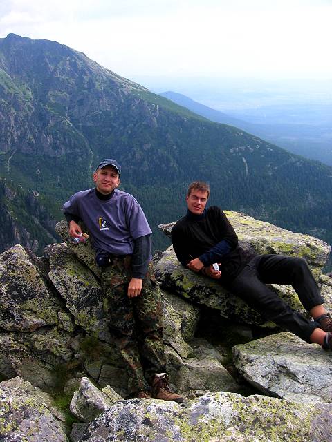 foto č. 023 - Dáda a Petr v domnění, že vrchol je už za rohem (foto Šárka)
