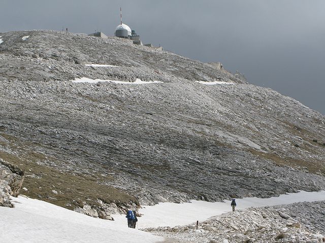 foto č. 028 - Sněhem zapadlá cesta vedoucí na vrchol Glavy.
