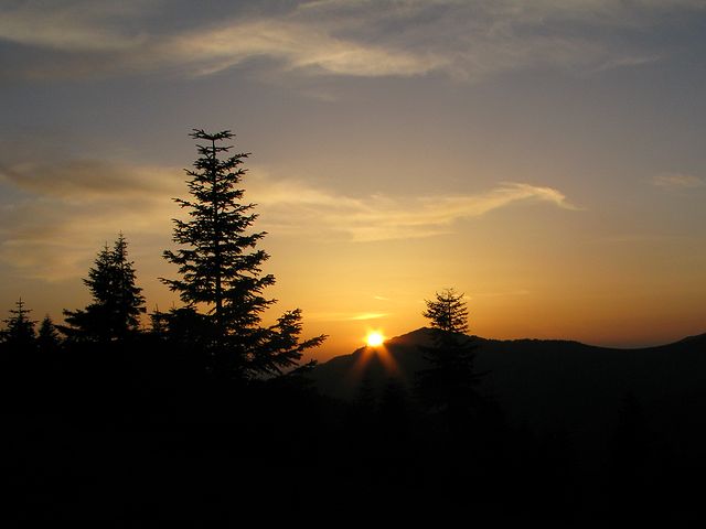 foto č. 090 - Kýčovitý západ slunce.

