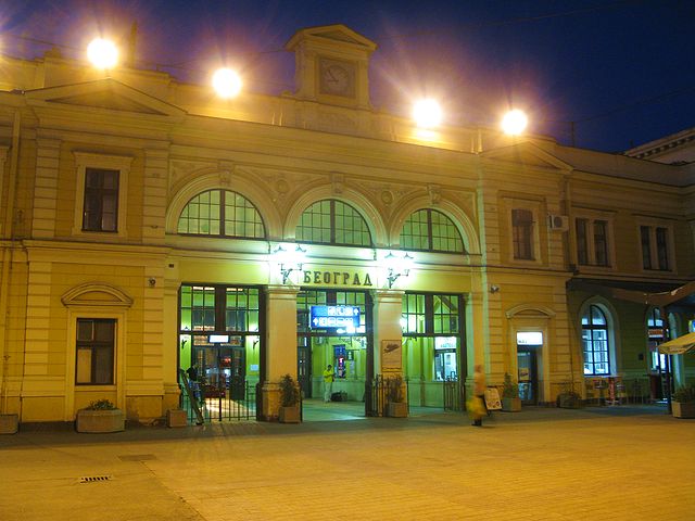 foto č. 147 - Bělehradské nádraží.
