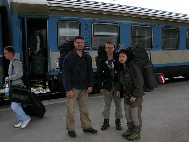 foto č. 001 - Hex, Máša a Arwen po příjezdu do Soluně.
