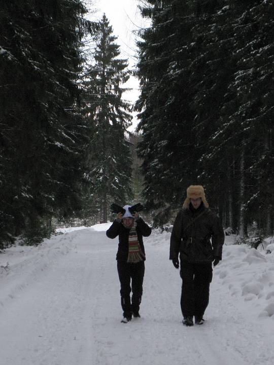 foto č. 006 - Zimní procházka brdskými hvozdy.
