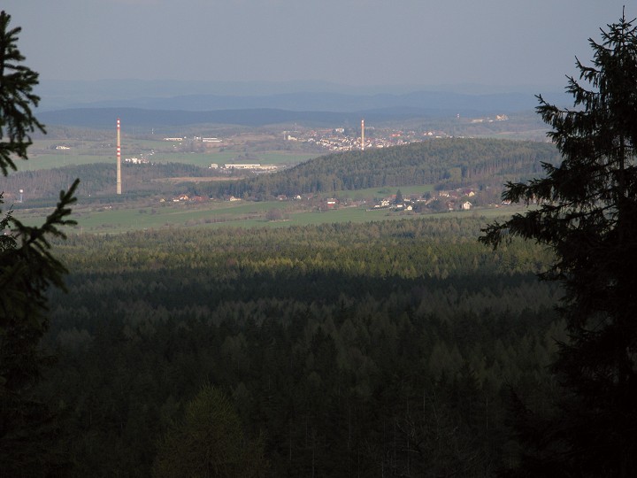 foto č. 038 - Pohled z Toku na Příbram.
