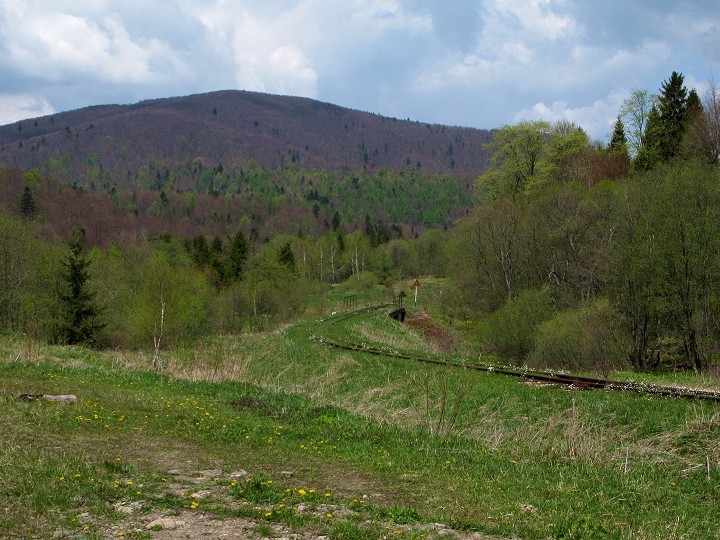 foto č. 026 - Biezczadska kolejka lesna vede krásnou krajinou z Balnice na slovensko-polské hranici, přes Majdan, až do Przysłupu.
