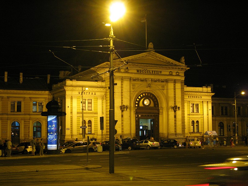 foto č. 097 - Bělehradské nádraží.
