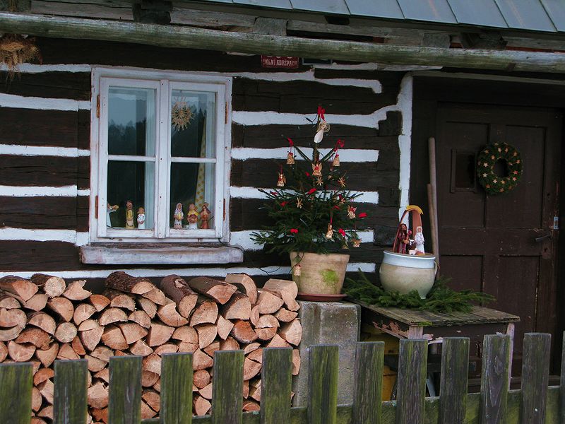foto č. 011 - Tady Santa nemá šanci. Tradiční vánoce v podhůří Krkonoš.
