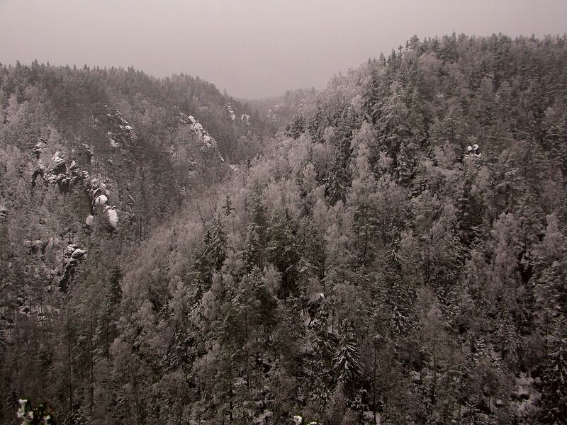 foto č. 060 - Závěrečný výhled ze Třmenu po okolí. 
