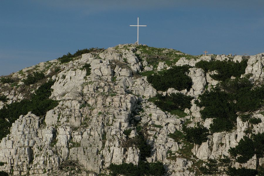 foto č. 052 - Kříž na vrcholu.
