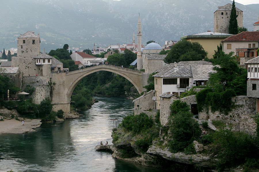 foto č. 103 - Mostar – stari grad.
