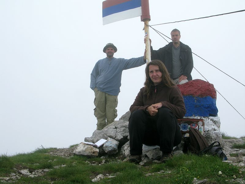 foto č. 129 - Bosanski Maglić 2386 m. Nejvyšší bod Bosny a Hercegoviny.
