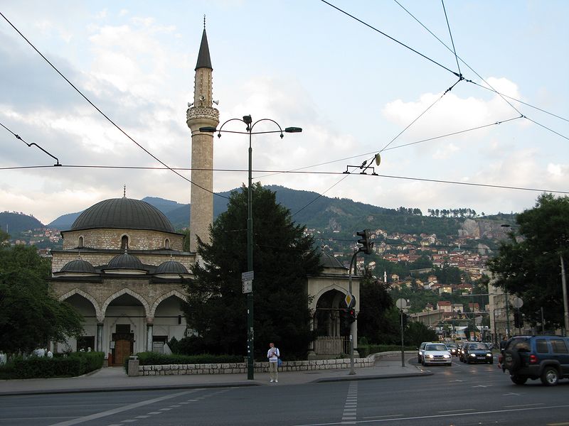 foto č. 143 - Mešita v Sarajevu.
