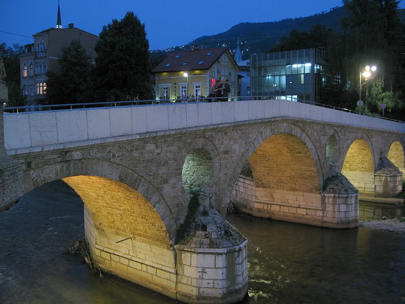 foto č. 149 - Latinský most, kde k Sarajevskému atentátu došlo.
