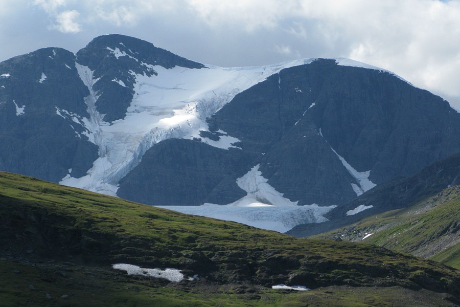 foto č. 122 - Ledovec pod vrcholem Sälka.
