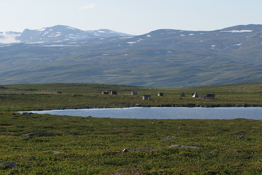 foto č. 169 - Laponská rybářská vesnička.
