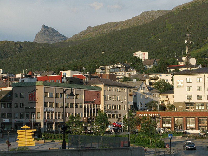 foto č. 211 - Centrum Narviku.
